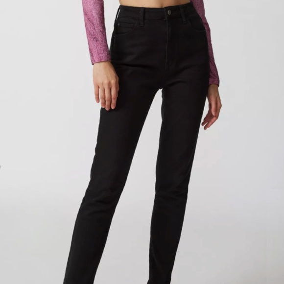 Guess Denim - GUESS ORIGINALS Go Kit High-Waisted Skinny Jean in Black - Size 34 Waist